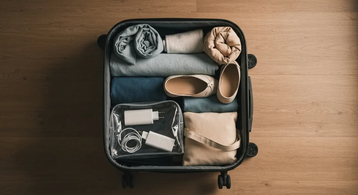 Co spakować na tydzień wakacji, aby zmieścić się w bagażu podręcznym?