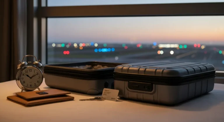 Hotel przy lotnisku przed porannym wylotem - kiedy nocleg jest lepszy niż nocny dojazd?