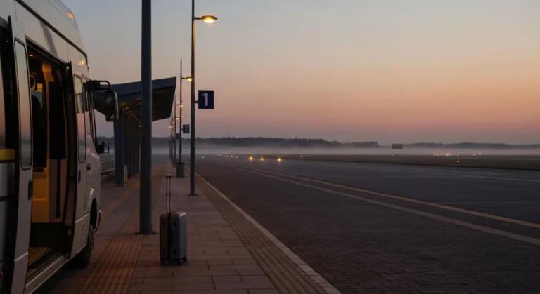 Jak dojechać nocą na lotnisko Kraków-Balice przed wczesnym lotem?