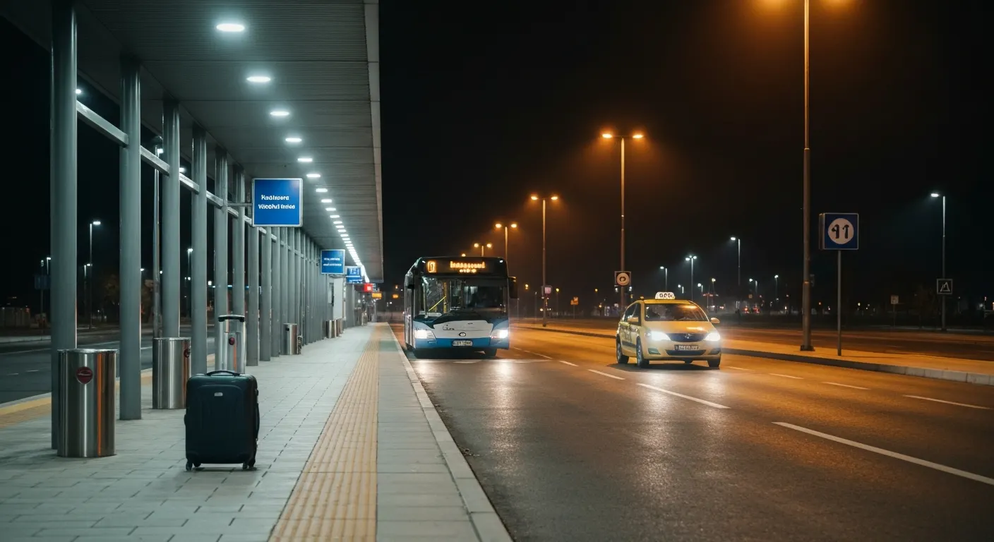 Nocny dojazd na lotniska w Gdańsku i Wrocławiu - pociąg, autobus czy taksówka?