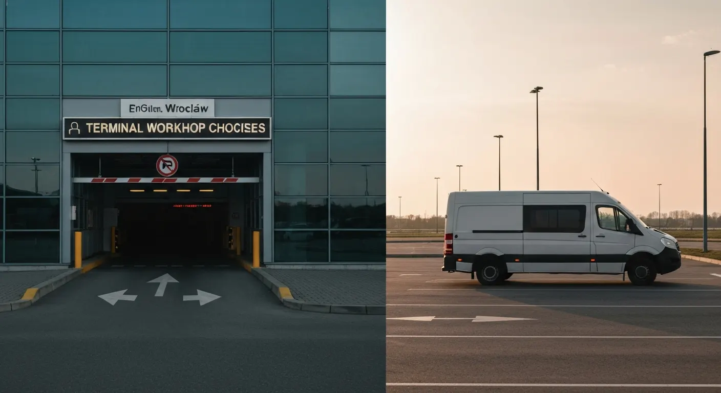 Parking przy lotnisku Wrocław - oficjalny terminalowy czy prywatny z transferem?